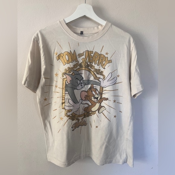 Tom & Jerry T shirt size L Vintage 314 - Picture 1 of 5